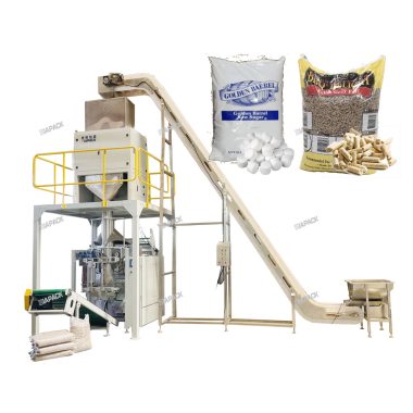 15kg houten pellets vffs zakvormende vullende sluitmachine