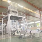 Eén set automatische verpakkingsmachine voor waspoeder van 1-3,5 kg klaar voor levering.