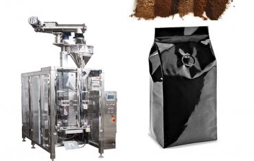 Automatische VFFS-verpakkingsmachine quad bag met ontgassingsventiel voor 250g koffiepoeder