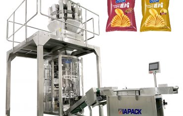 Automatische verticale zakvormende vulverpakkingsmachine voor snacks
