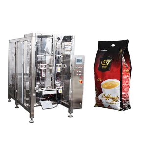 Coffee Quad bag Form Fill Fill verpakkingsmachine