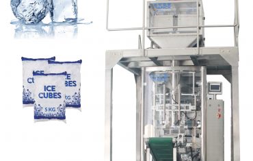 Automatische verpakkingsmachine voor het wegen van ijsblokjes van 5 kg