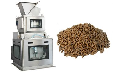 Weegmachine met enkele emmer servobesturing