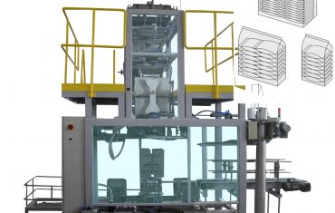 Automatische verpakkingslijn voor het persen van zachte zakken