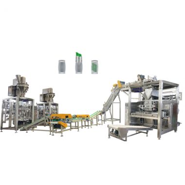 Automatische vffs-persmachine voor kleine zak in grote PE-zak;