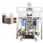 Automatische baksteentype vacuümzak die vullende verpakkingsmachine voor graan vormt;