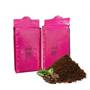 Automatische baksteenvacuümzakverpakkingsmachine voor 250 gram koffiepoeder