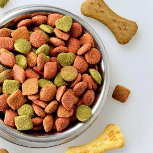 Automatische productielijn voor het verpakken van voedsel voor huisdieren;