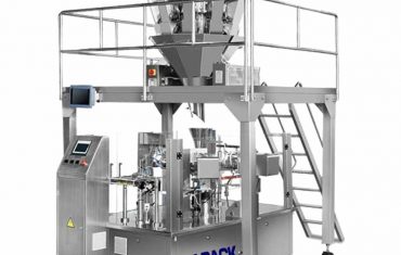 voorgemaakte zakvoedsel korrel vullende verpakkingsmachine