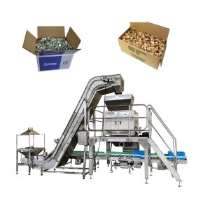 Semi-automatische weeg-vulmachine